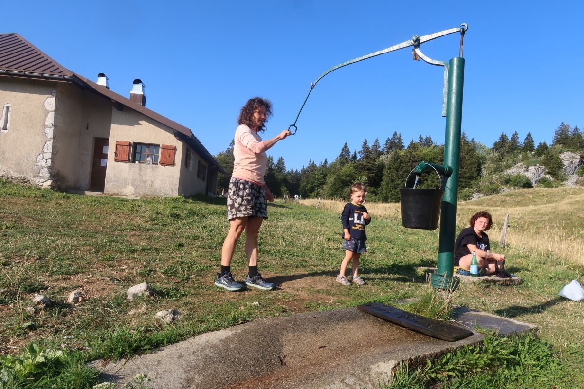 La Gralet: voda jen dešťovka z nádrže